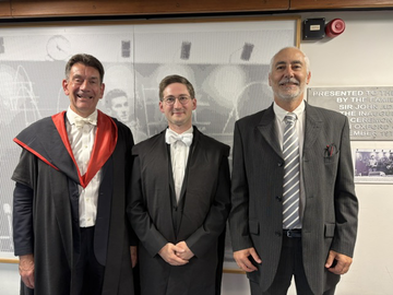David Posthuma De Boer after his viva