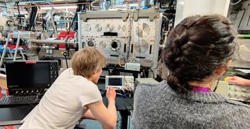 Photo of JAI lab work on CLARA