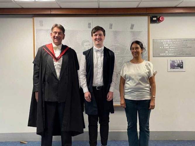 Cameron Robertson and examiners