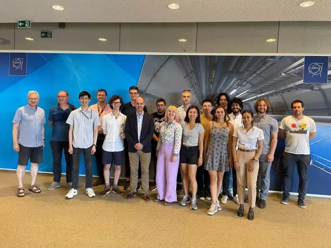 JAI students visit CERN